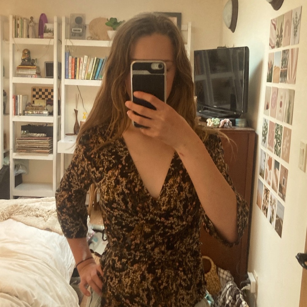 O’Neill floral wrap top